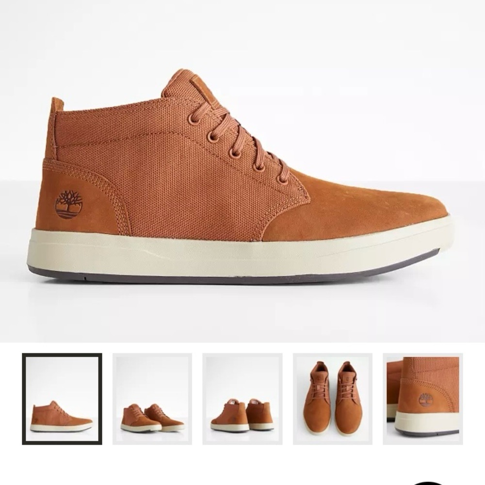 TIMBERLAND DAVIS LEATHER CHUKKA SHOE